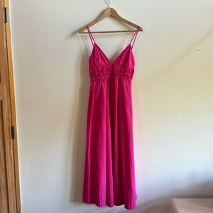 Pink summer dress